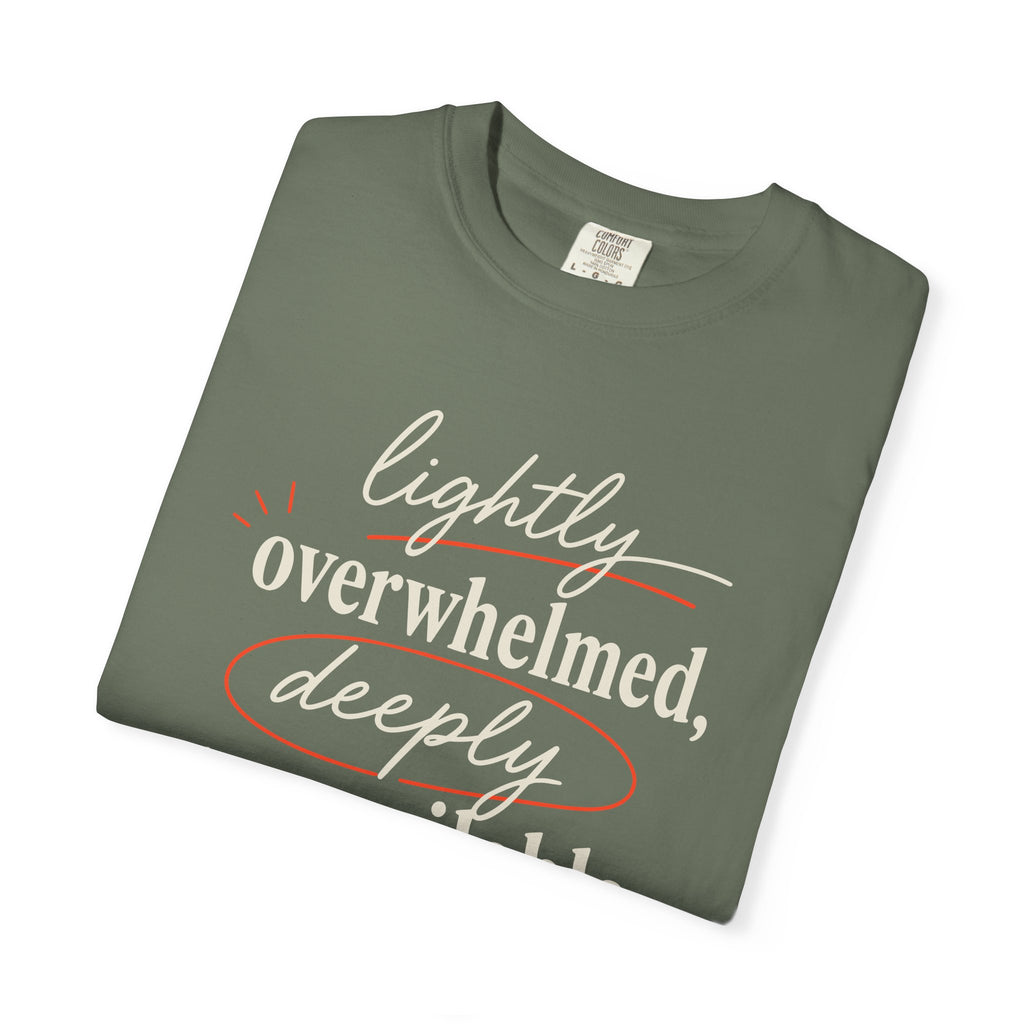 Lightly Overwhelmed Deeply Unavailable T-shirt