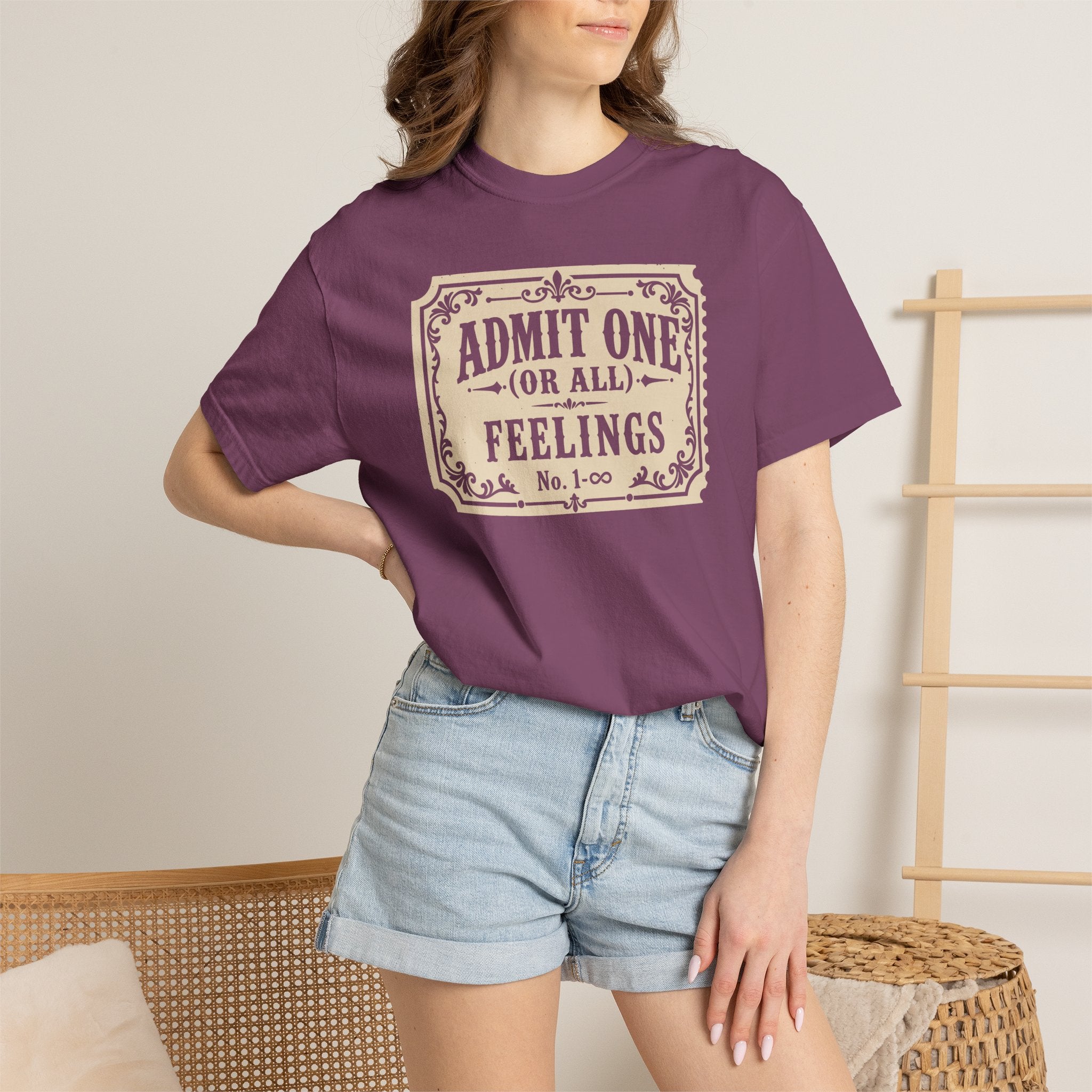 Admit One Or All Feelings T-shirt