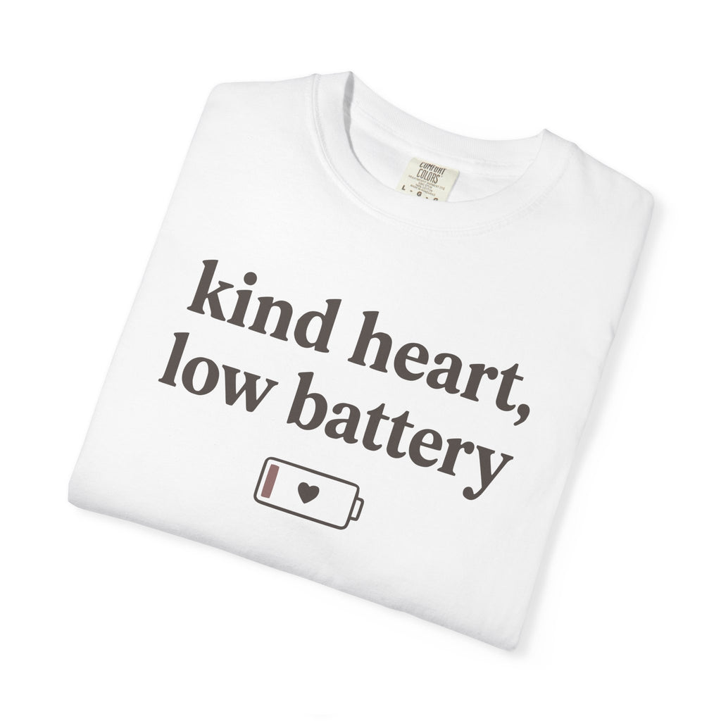 Kind Heart Low Battery T-shirt