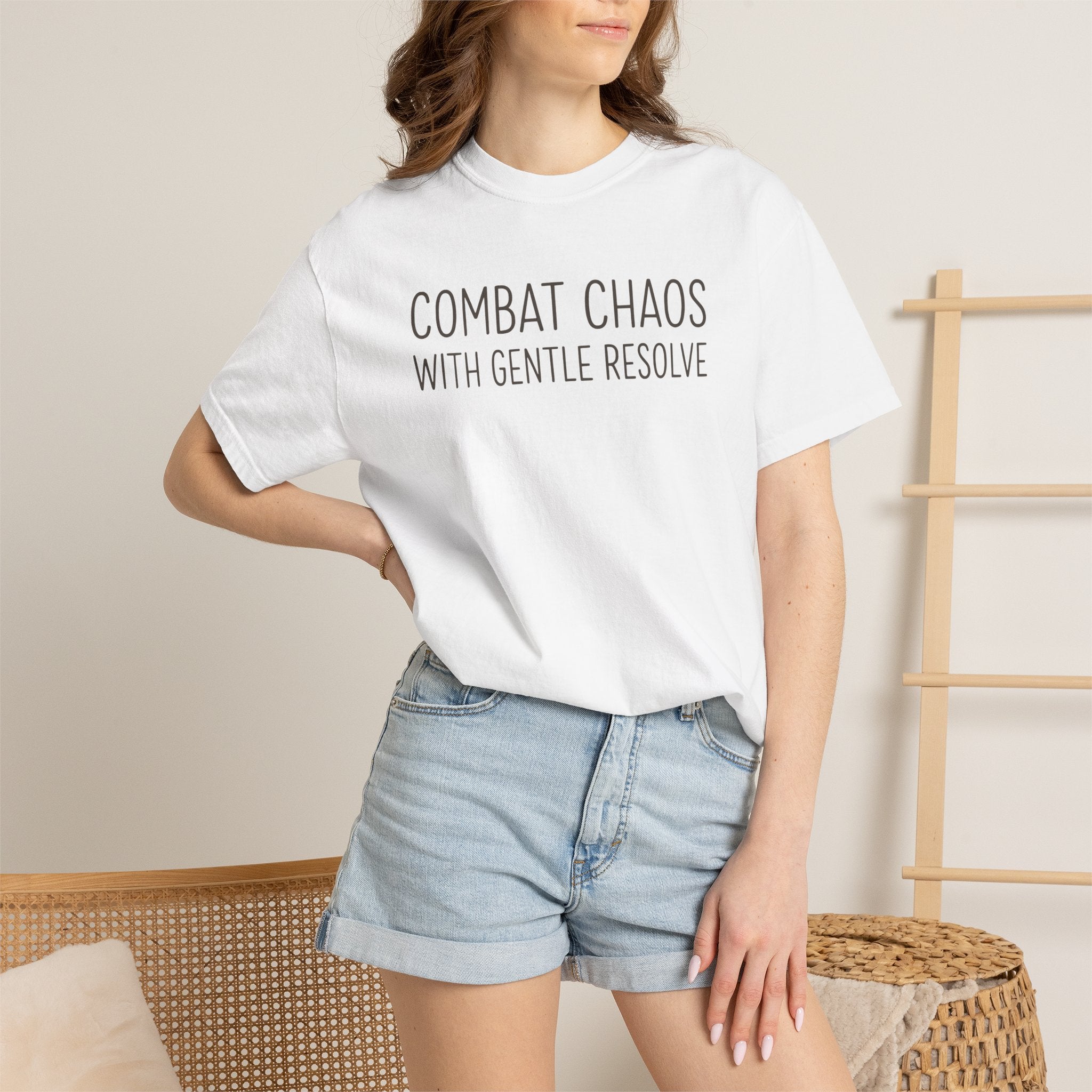 Combat Chaos With Gentle Resolve T-shirt