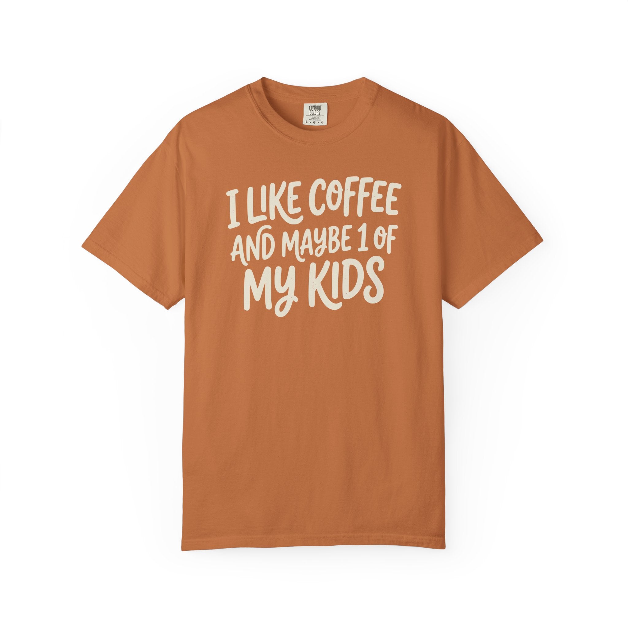 I Like Coffee And Maybe 1 Of My Kids T-shirt