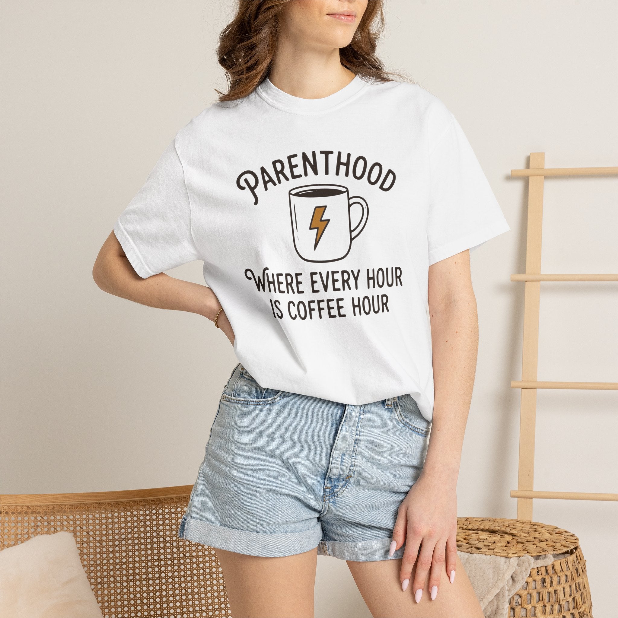 Parenthood Where Every Hour Is Coffee Hour T-shirt