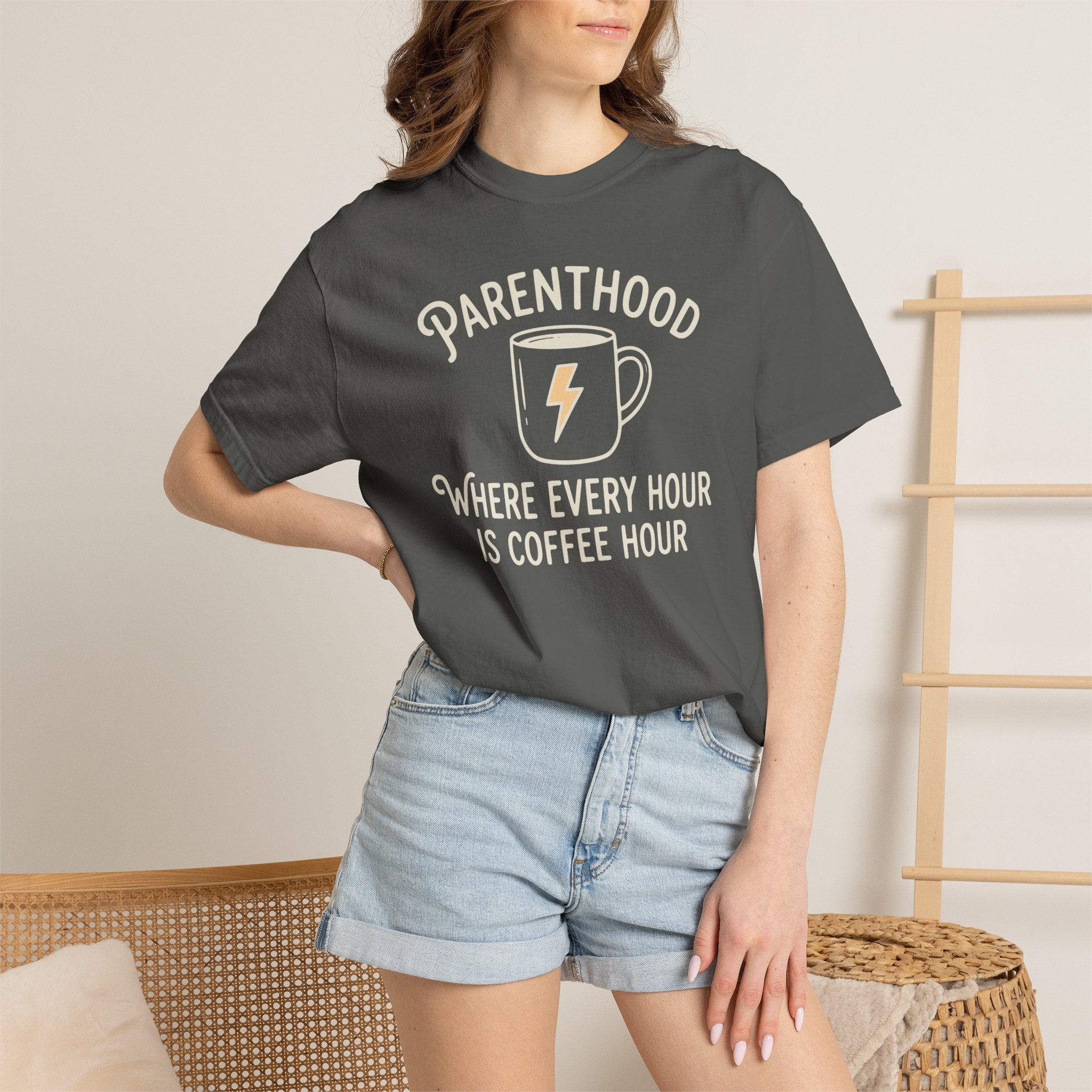 Parenthood Where Every Hour Is Coffee Hour T-shirt