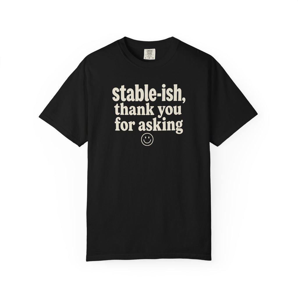 Stable-ish Thank You For Asking T-shirt