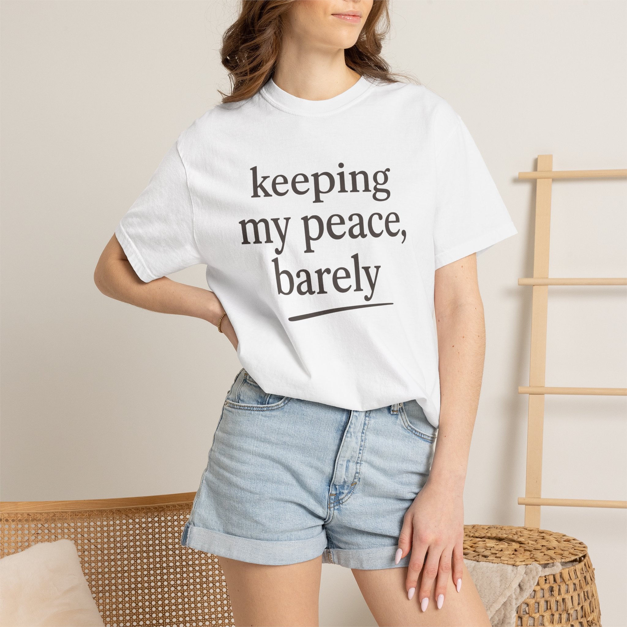 Keeping My Peace Barely T-shirt
