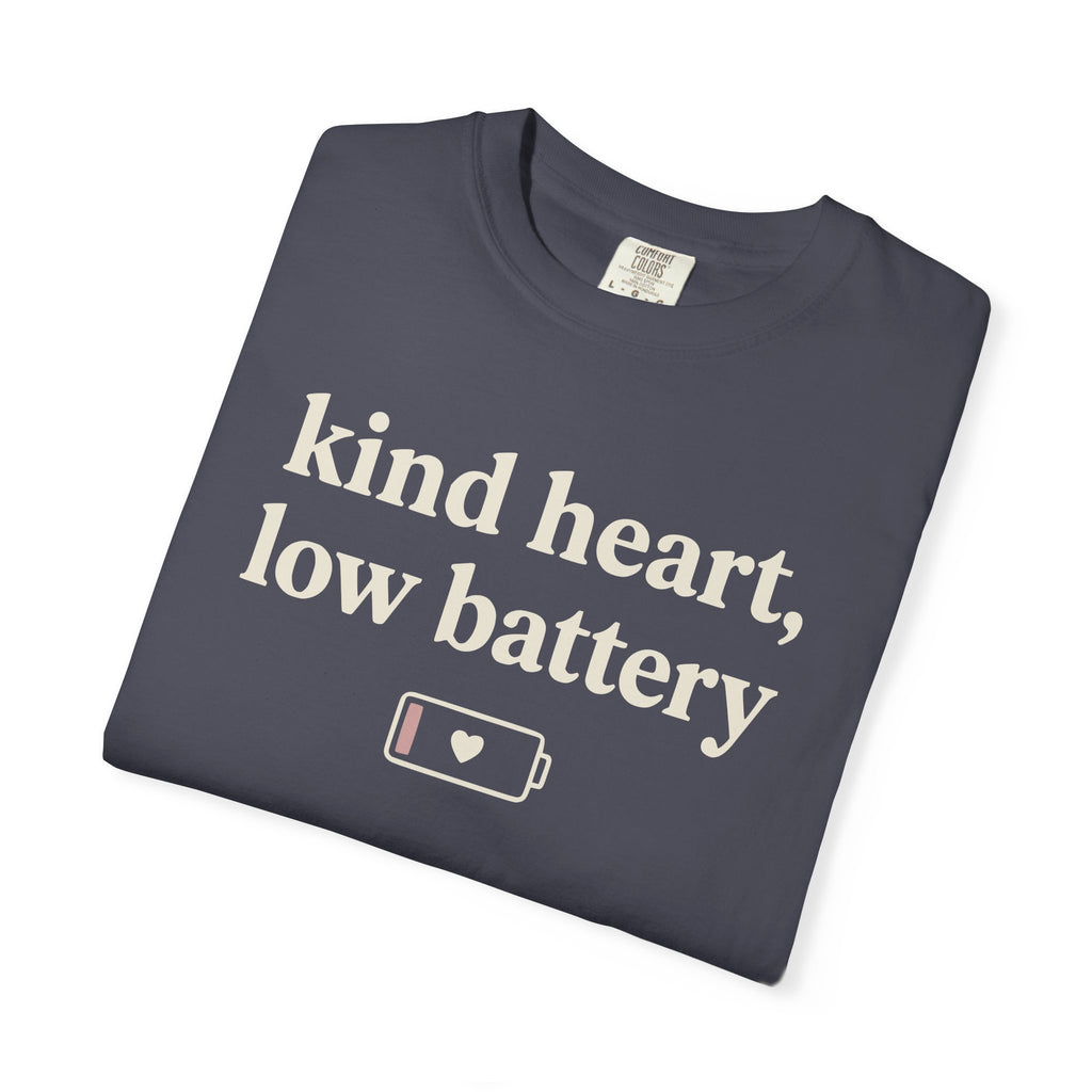 Kind Heart Low Battery T-shirt