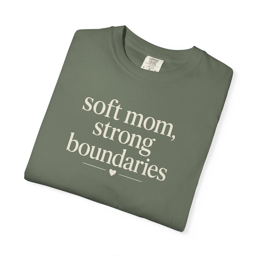 Soft Mom Strong Boundaries T-shirt