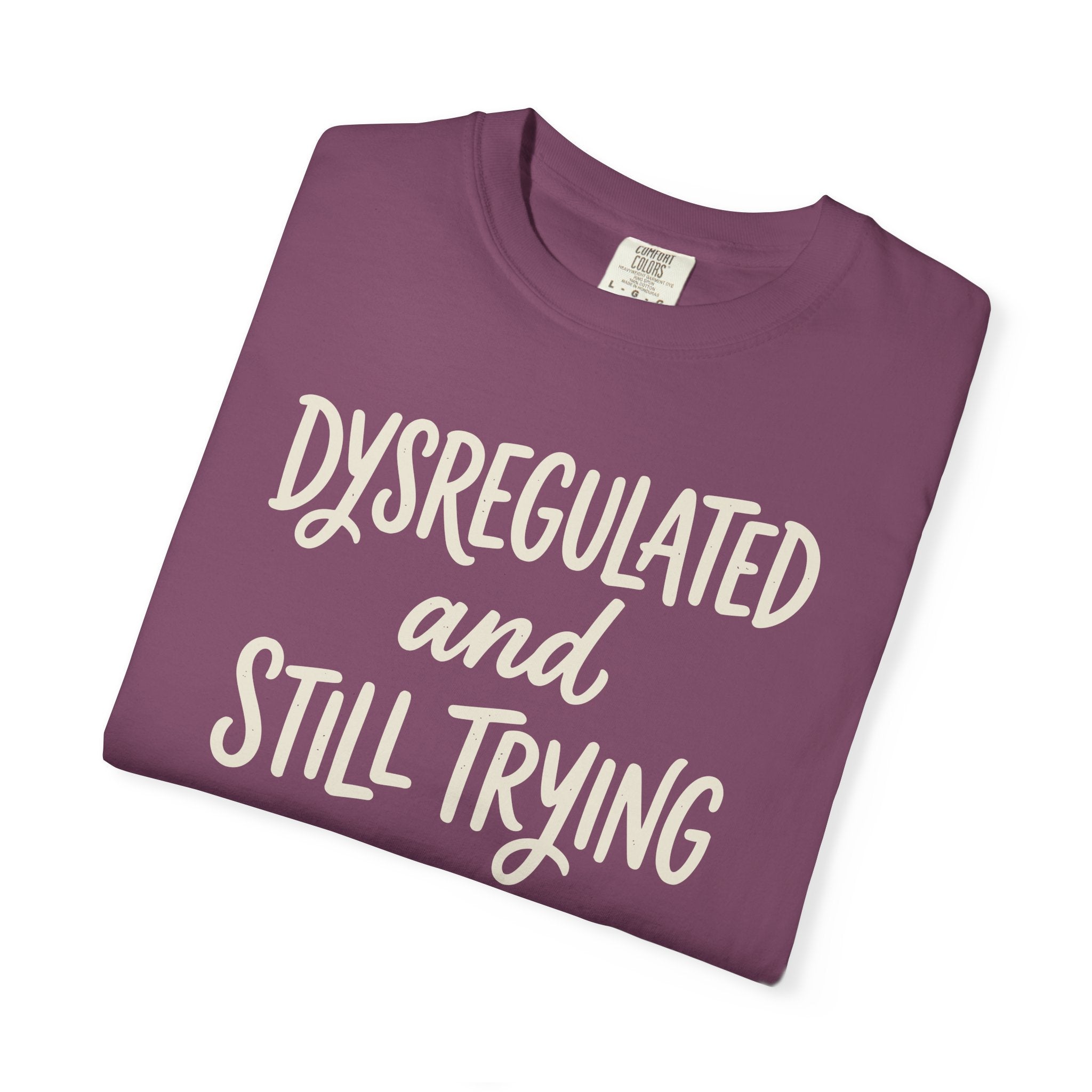 Dysregulated And Still Trying T-shirt
