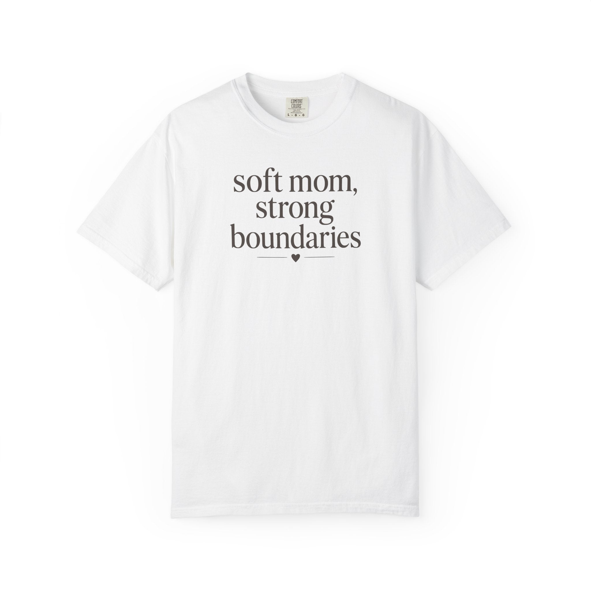 Soft Mom Strong Boundaries T-shirt