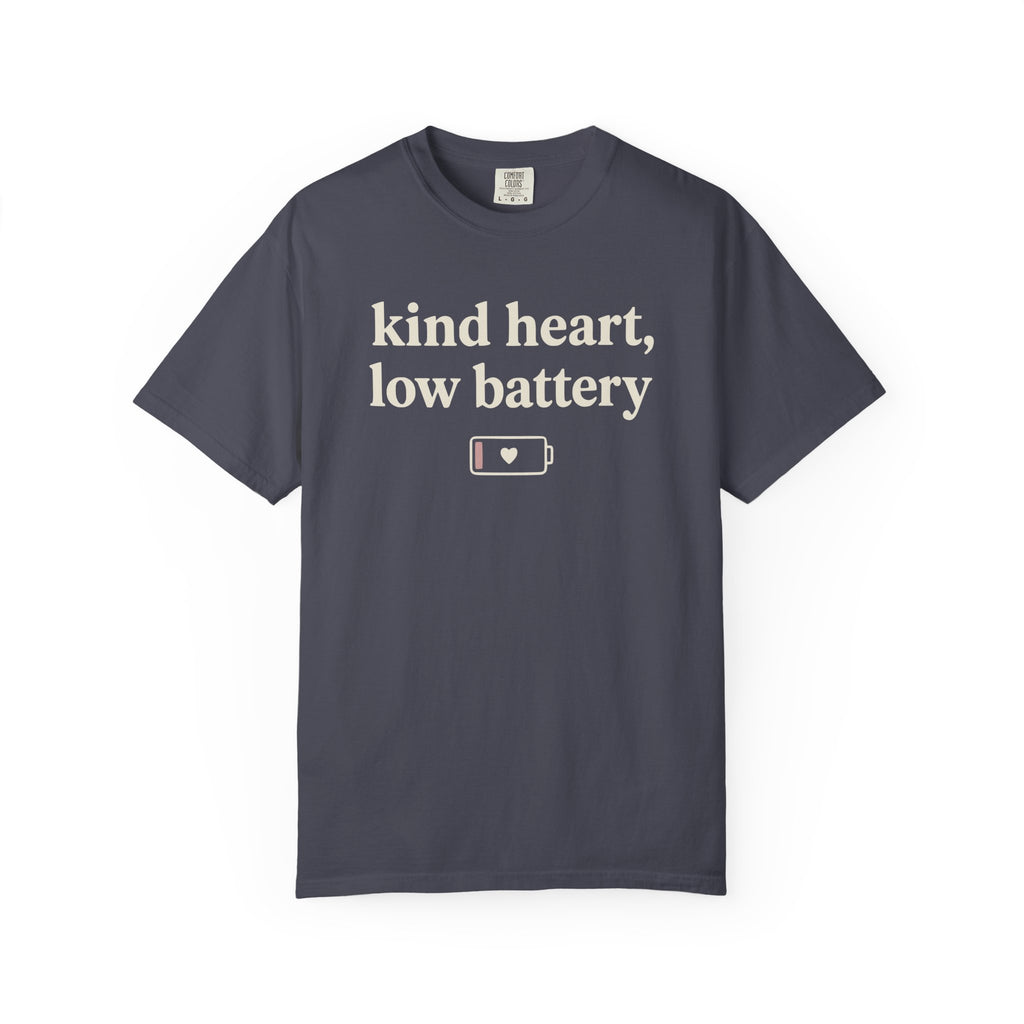 Kind Heart Low Battery T-shirt