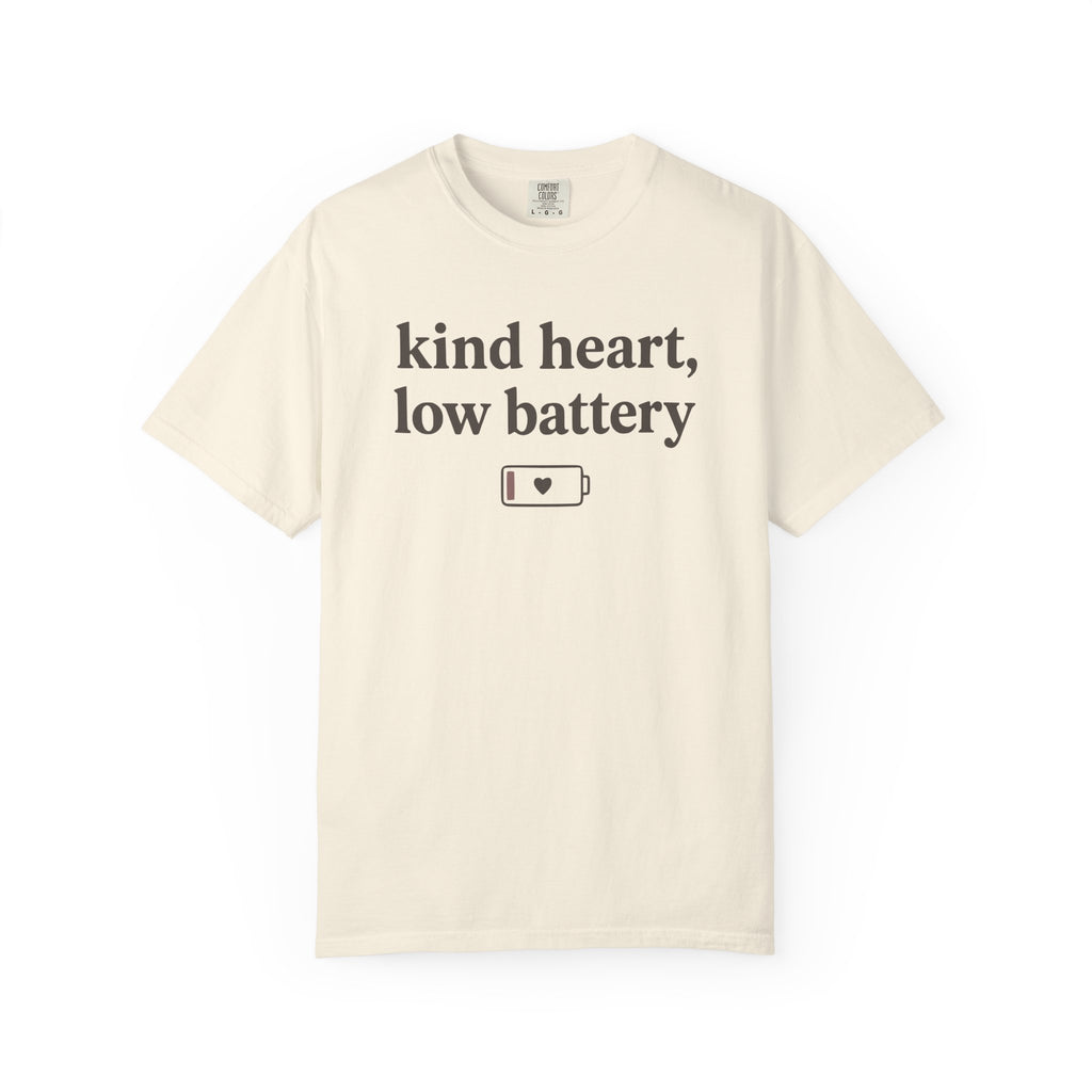 Kind Heart Low Battery T-shirt