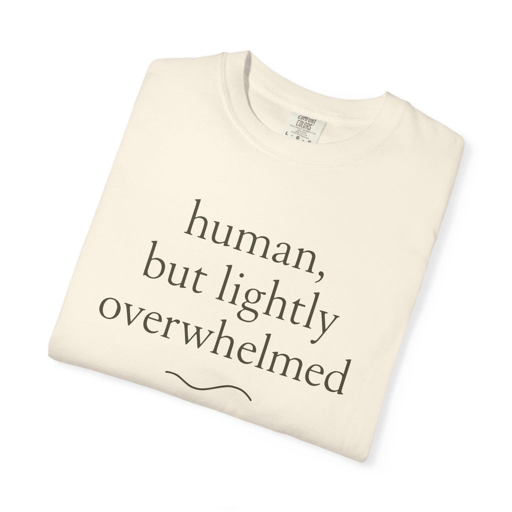 Human But Lightly Overwhelmed T-shirt