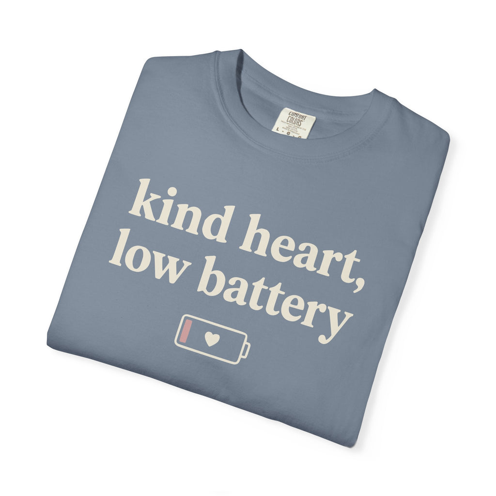 Kind Heart Low Battery T-shirt