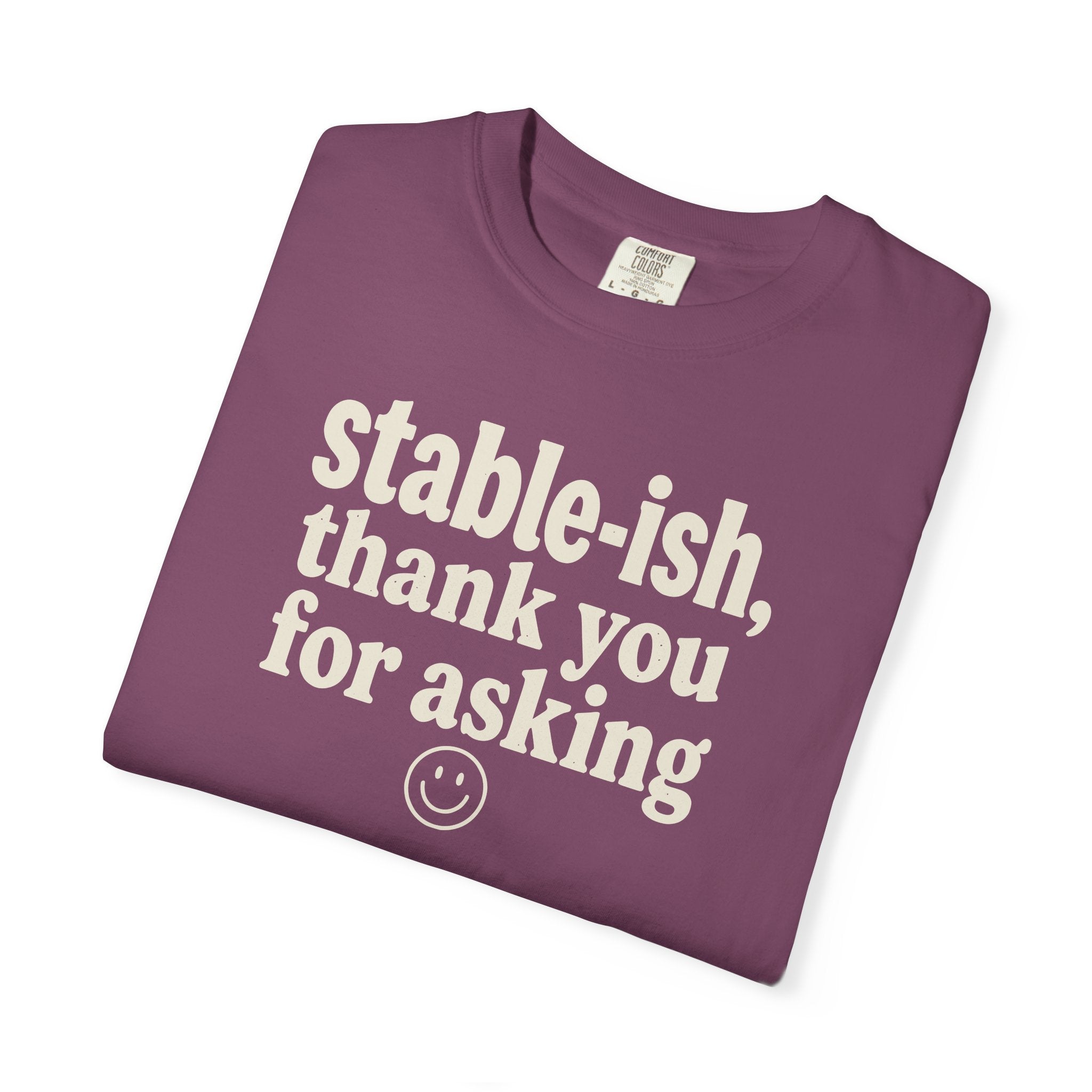 Stable-ish Thank You For Asking T-shirt