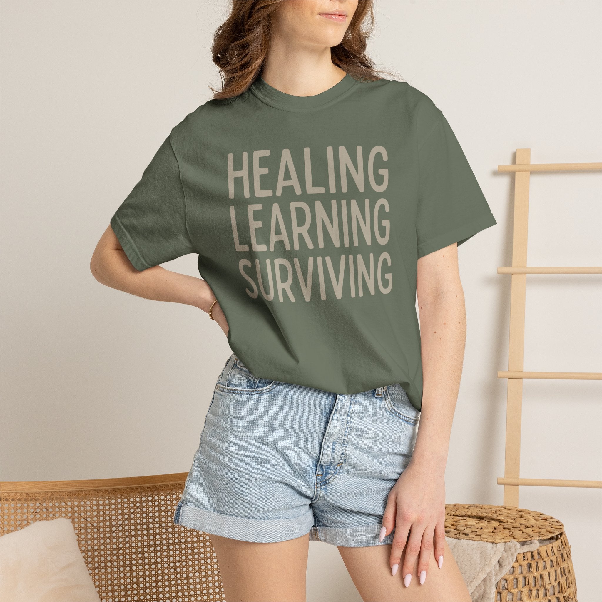 Healing Learning Surviving T-shirt