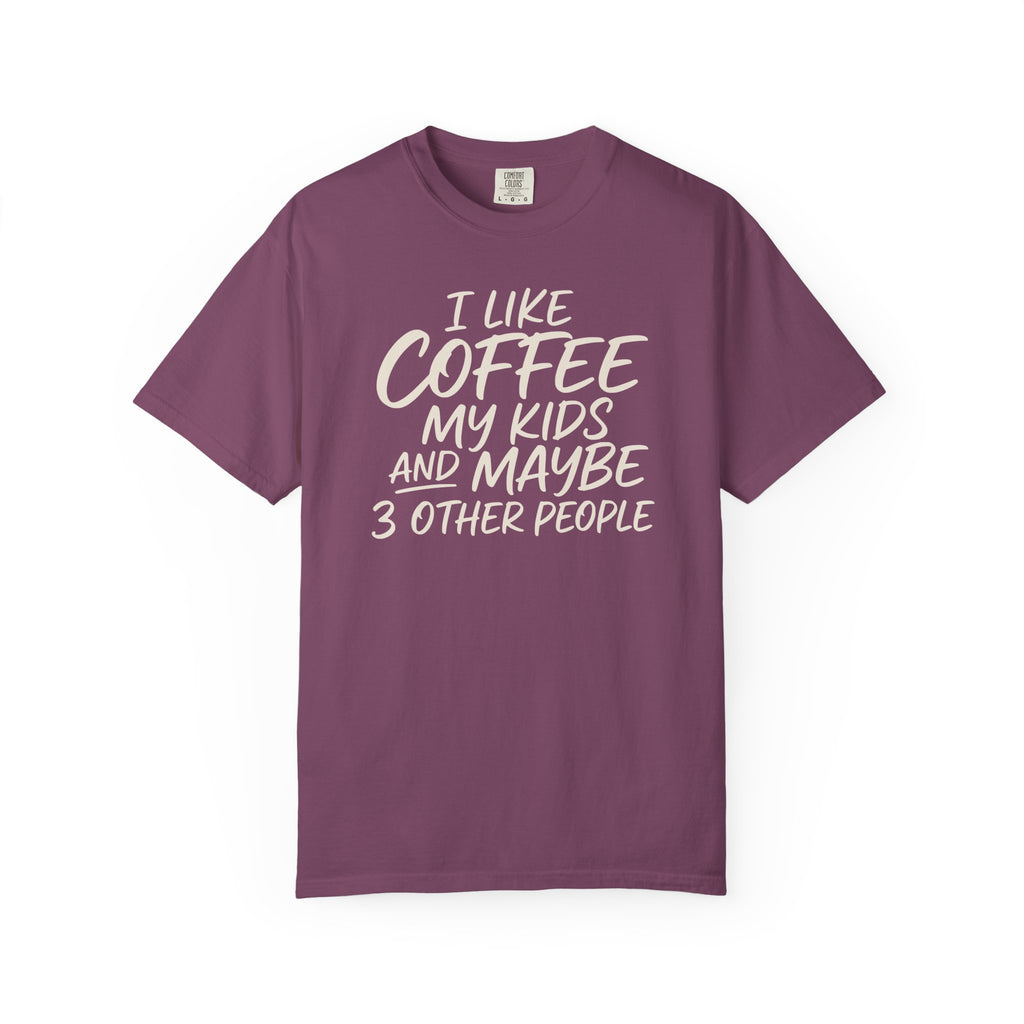 I Like Coffee My Kids And Maybe 3 Other People T-shirt