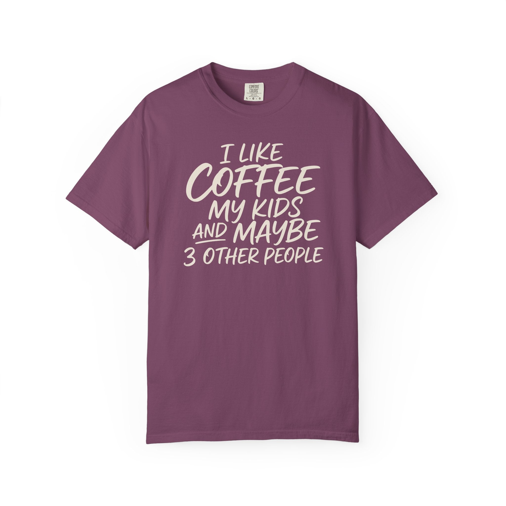 I Like Coffee My Kids And Maybe 3 Other People T-shirt