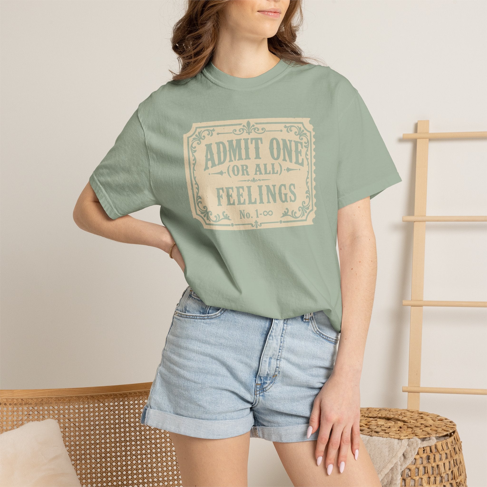 Admit One Or All Feelings T-shirt