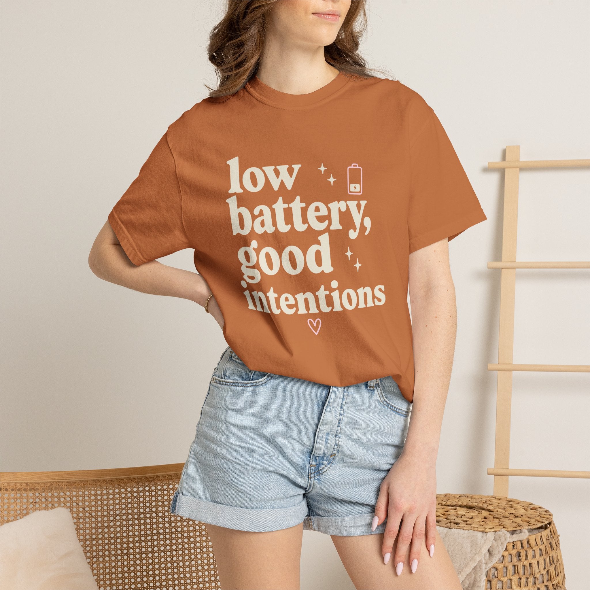 Low Battery Good Intentions T-shirt