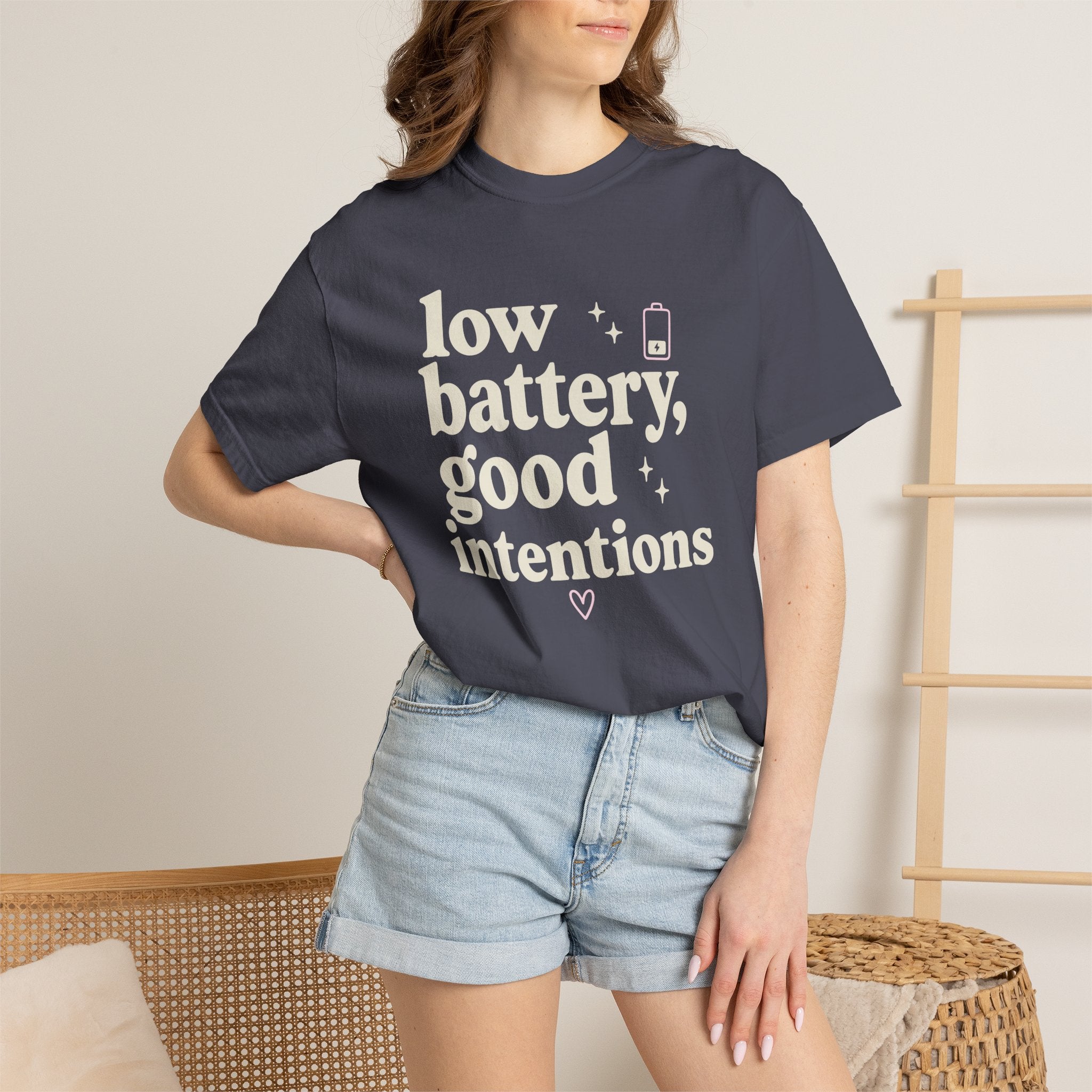 Low Battery Good Intentions T-shirt