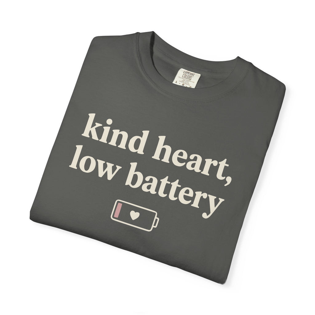 Kind Heart Low Battery T-shirt
