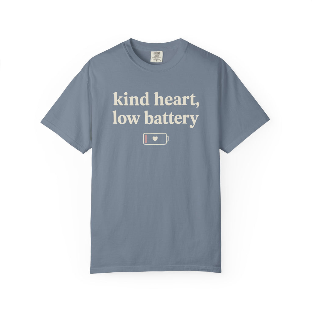 Kind Heart Low Battery T-shirt