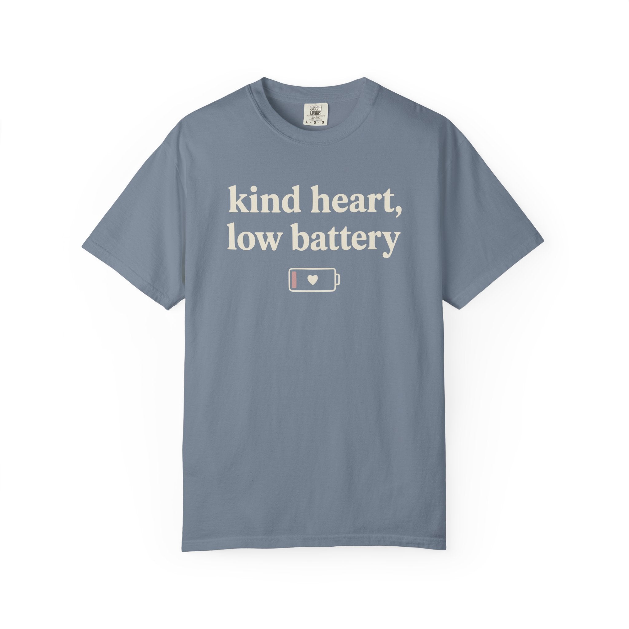 Kind Heart Low Battery T-shirt