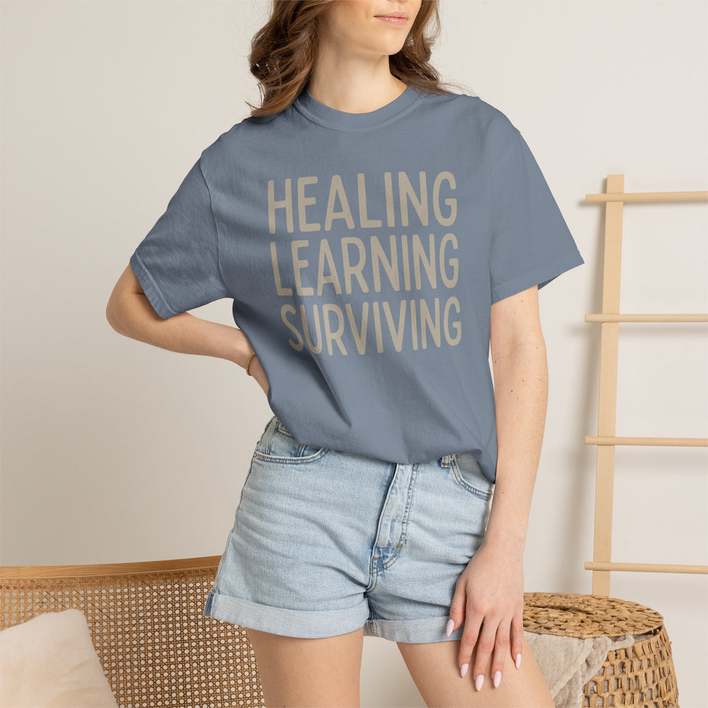Healing Learning Surviving T-shirt