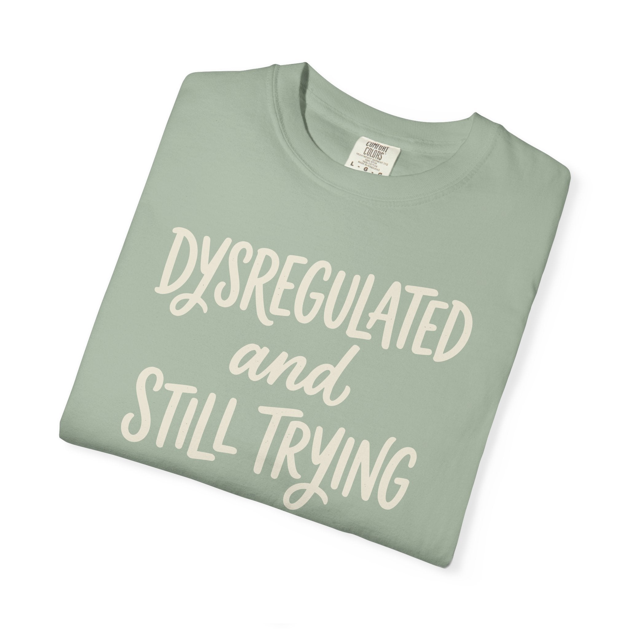Dysregulated And Still Trying T-shirt