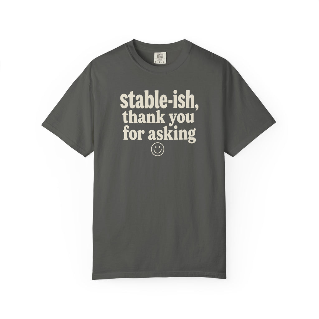 Stable-ish Thank You For Asking T-shirt