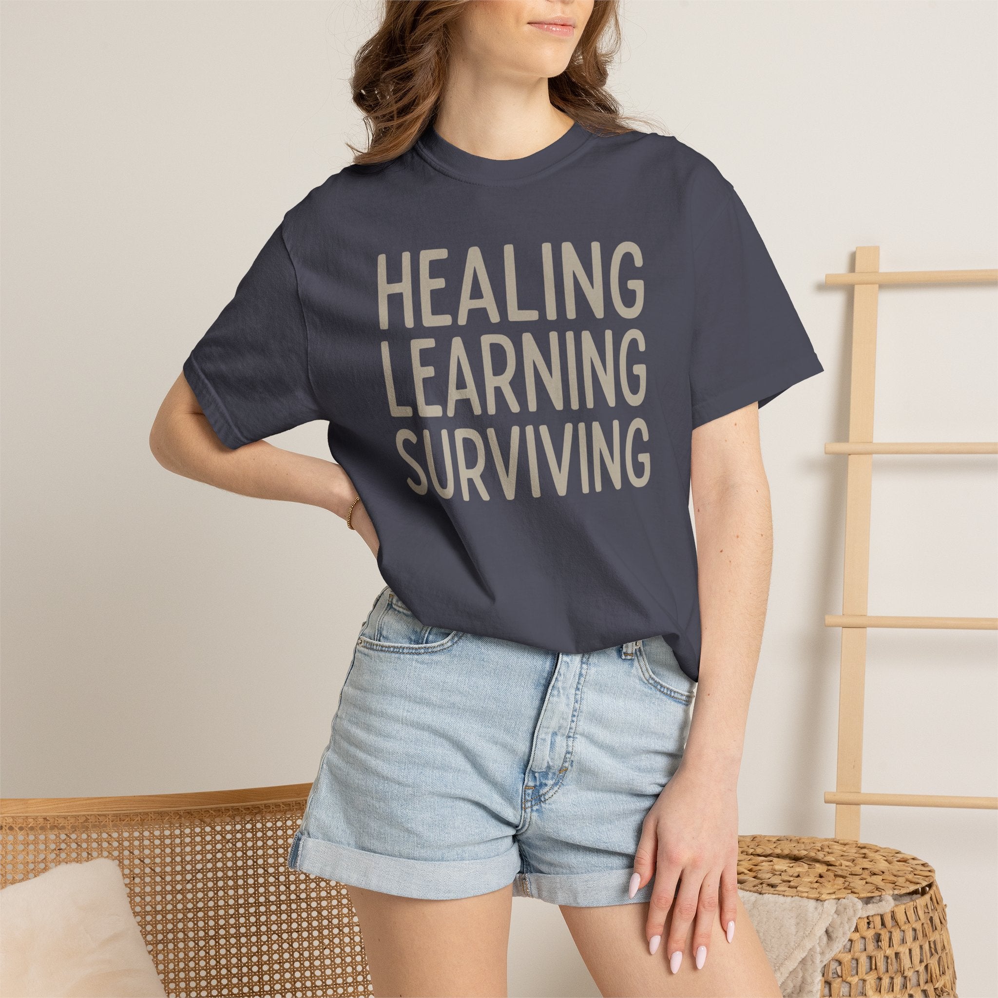 Healing Learning Surviving T-shirt