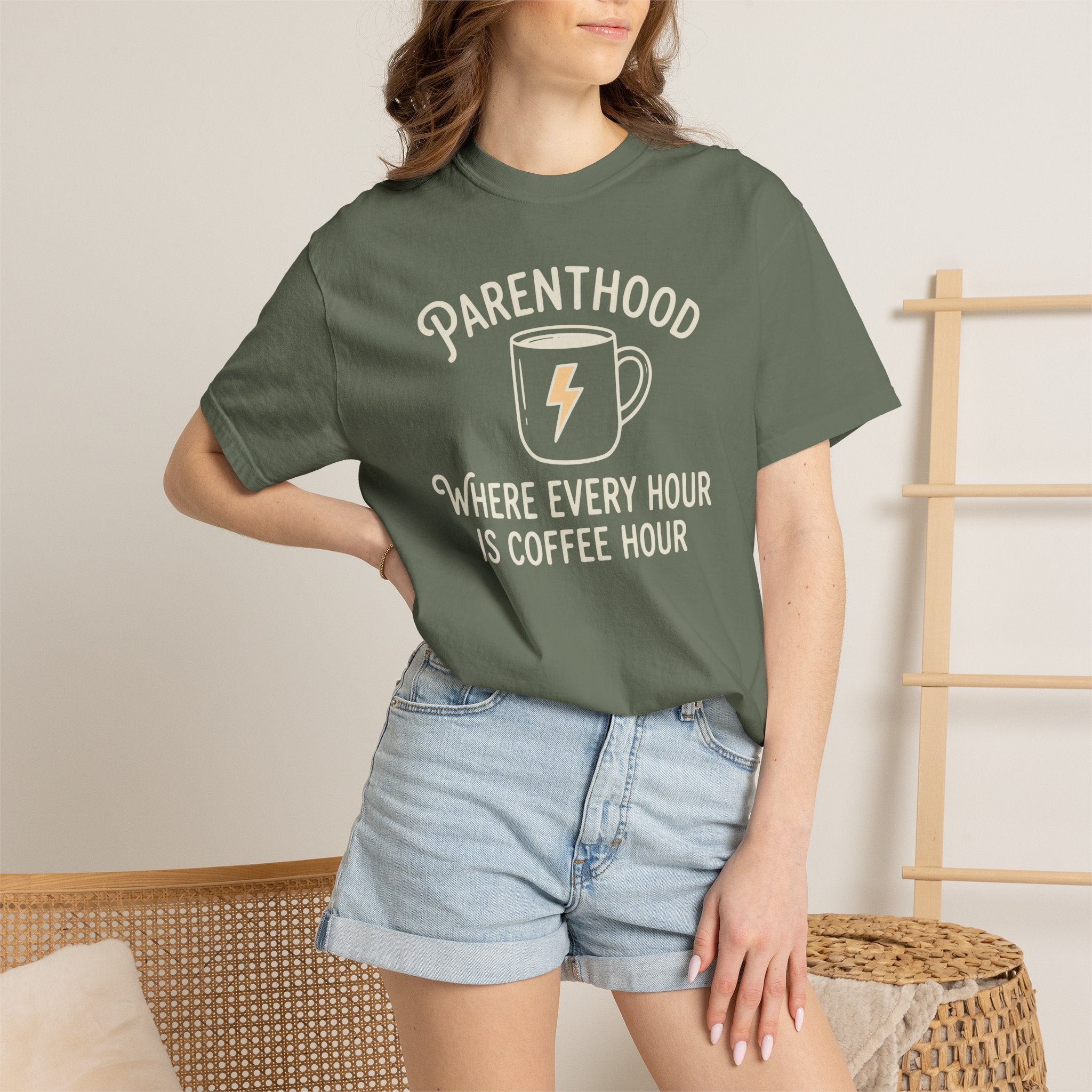 Parenthood Where Every Hour Is Coffee Hour T-shirt