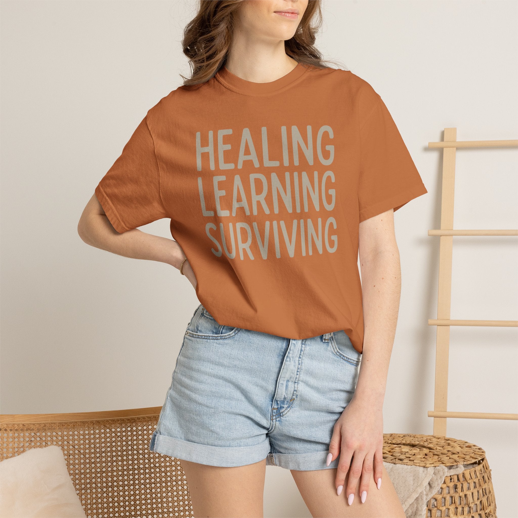 Healing Learning Surviving T-shirt