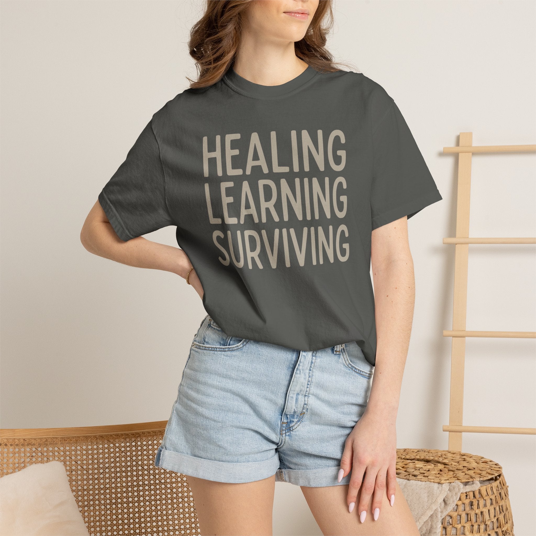 Healing Learning Surviving T-shirt
