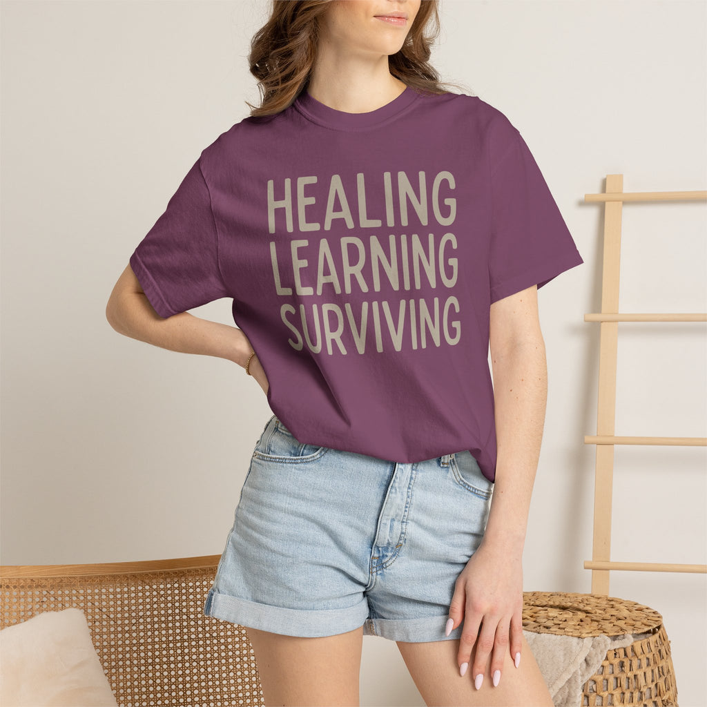 Healing Learning Surviving T-shirt