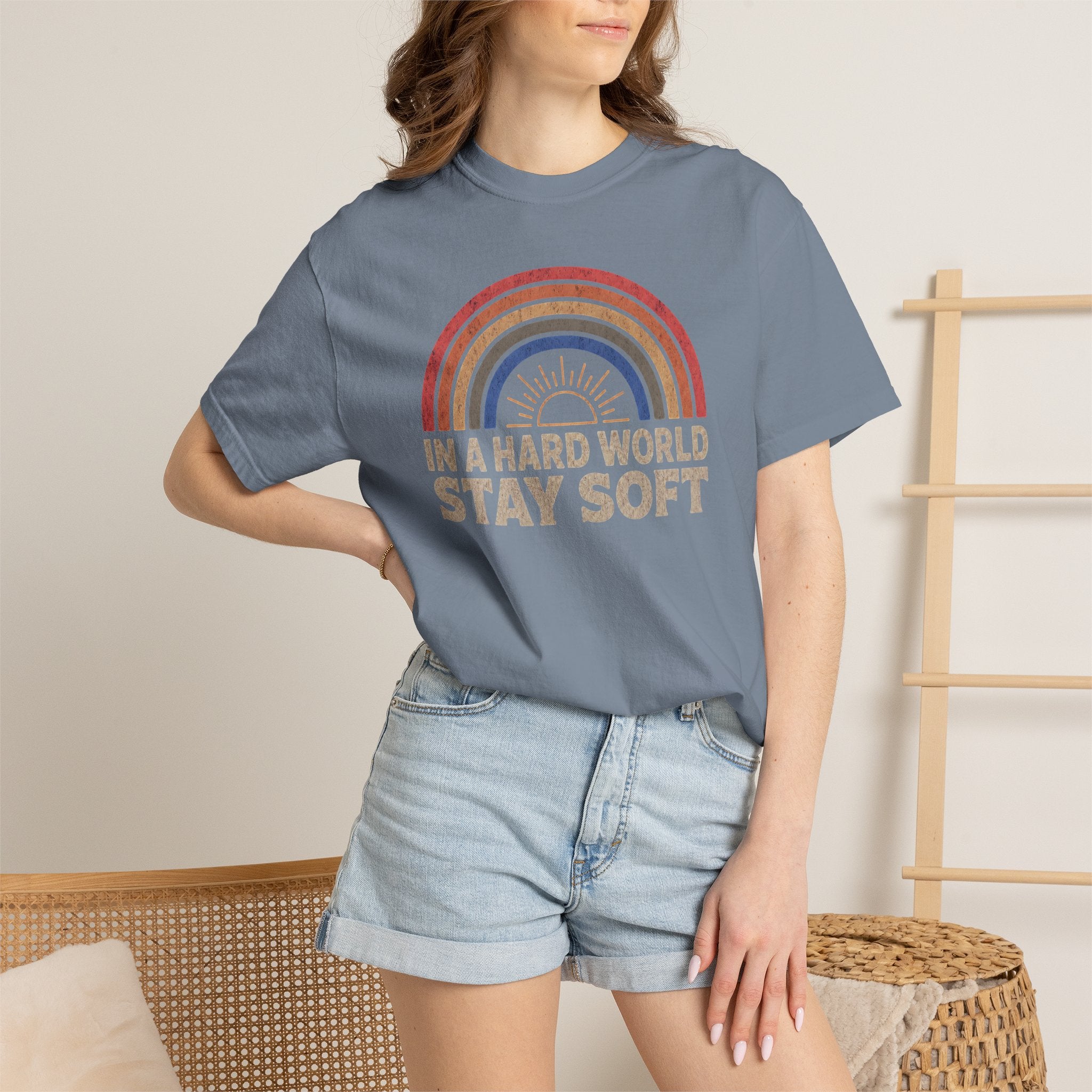 In A Hard World Stay Soft T-shirt