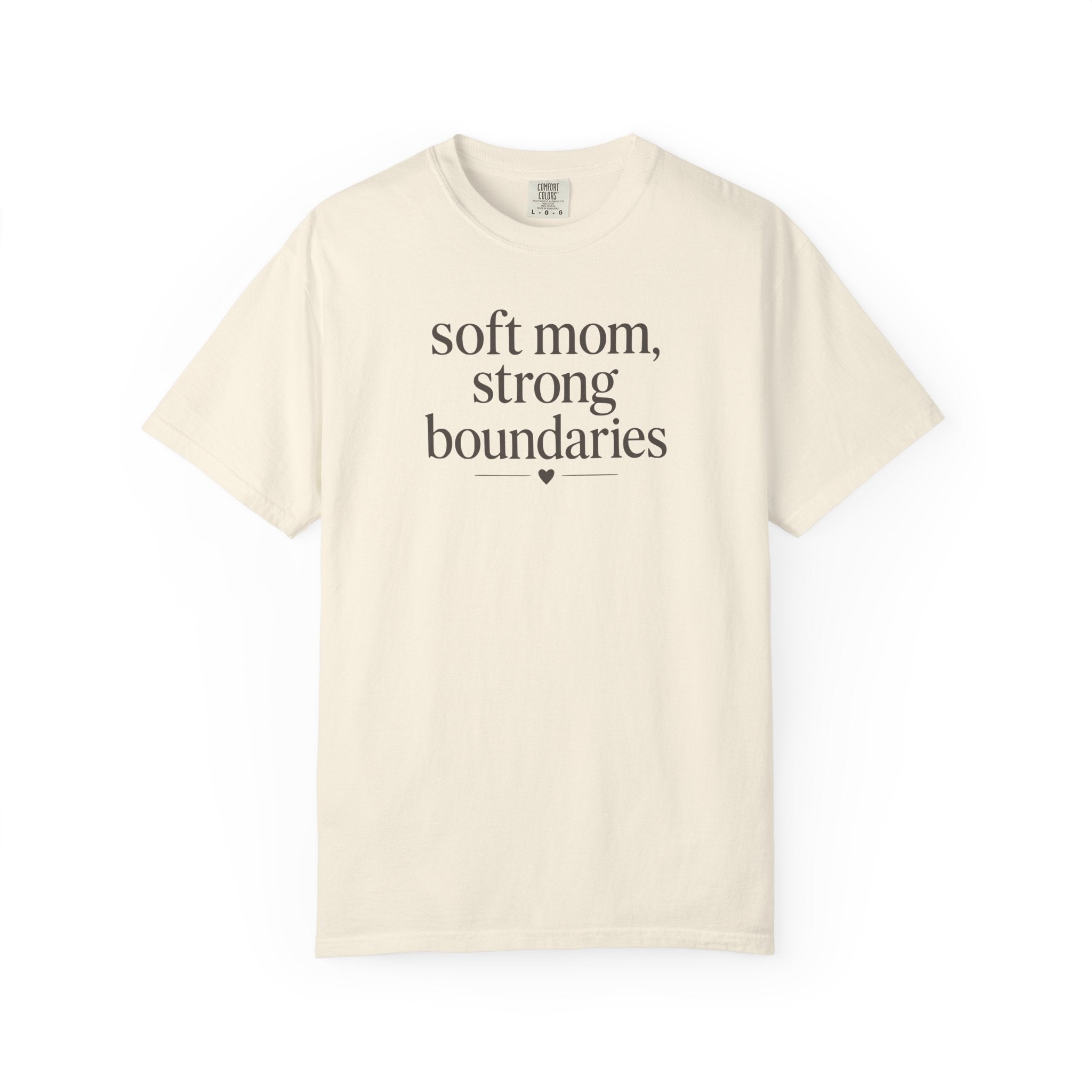 Soft Mom Strong Boundaries T-shirt