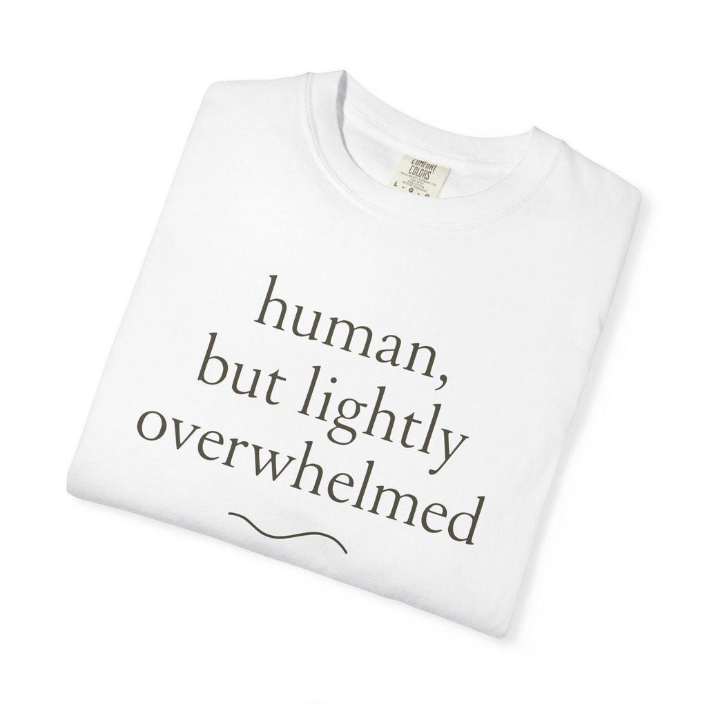 Human But Lightly Overwhelmed T-shirt