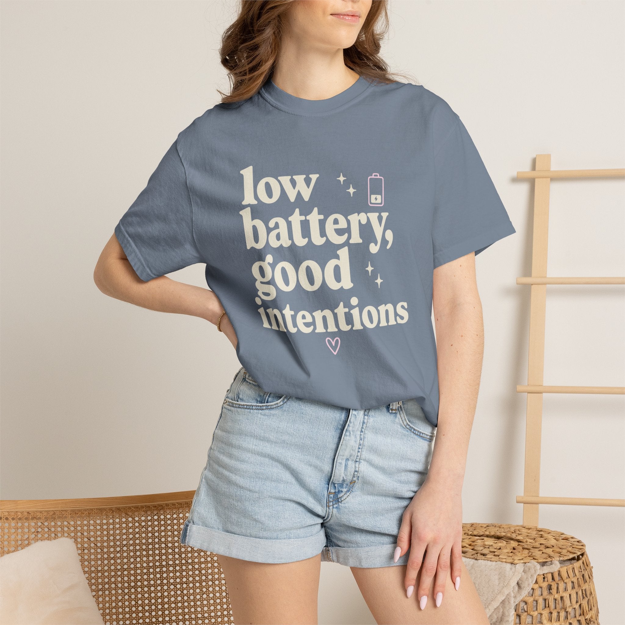 Low Battery Good Intentions T-shirt
