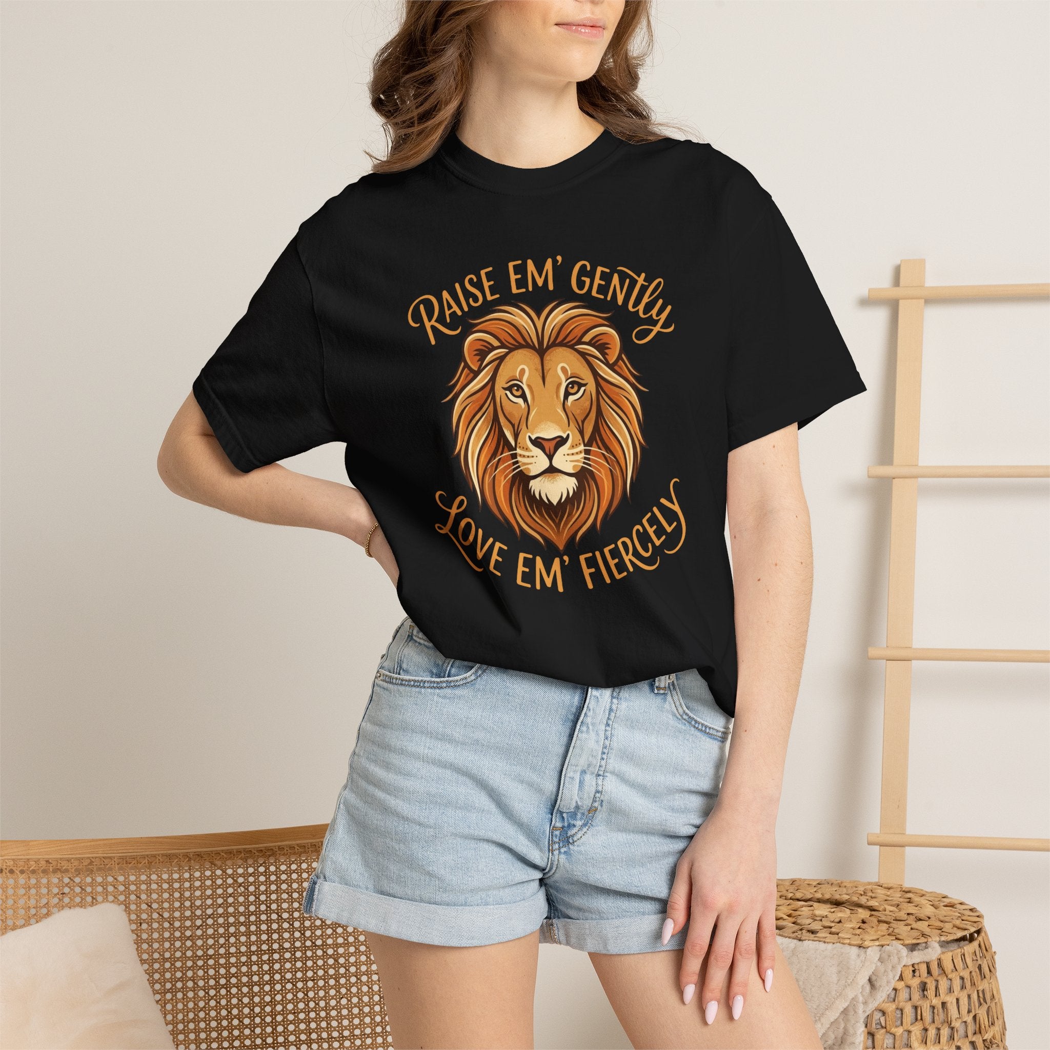 Raise Em Gently Love Em Fiercely T-shirt