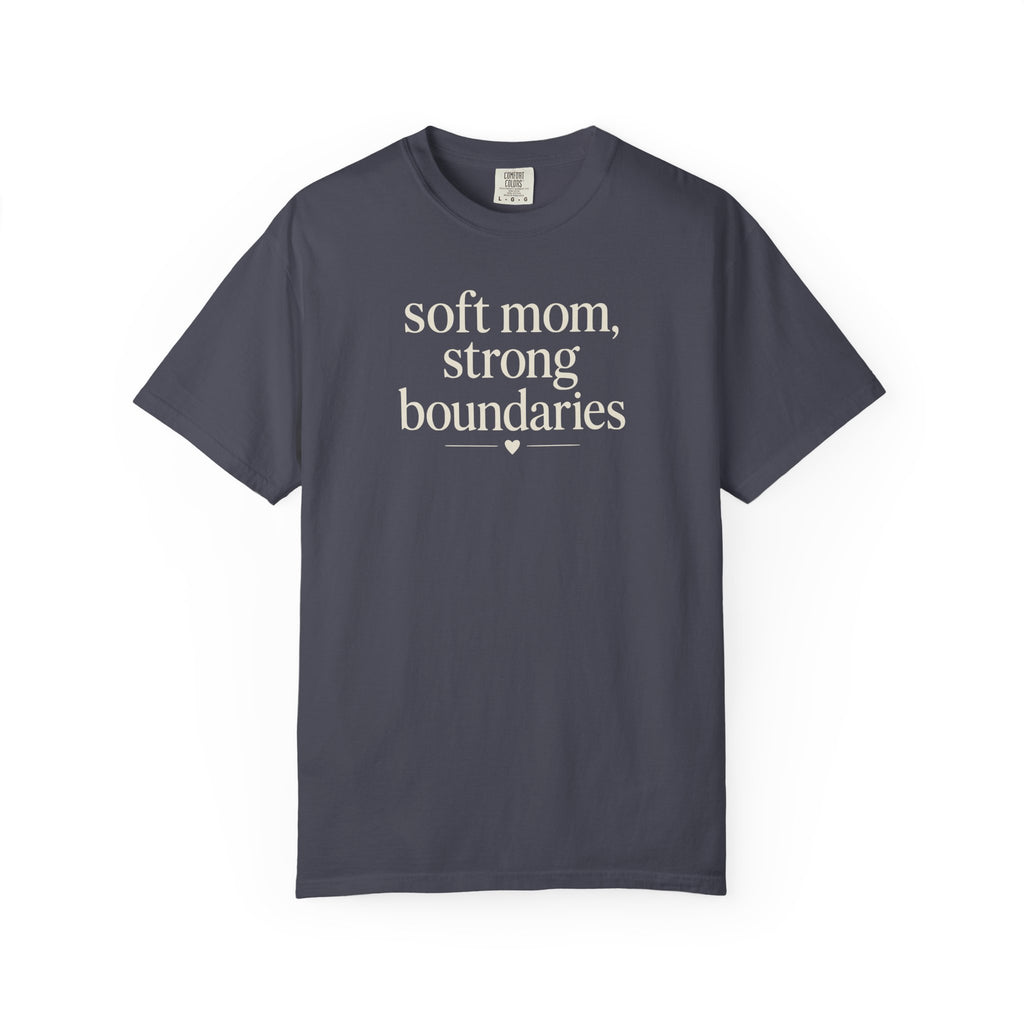 Soft Mom Strong Boundaries T-shirt