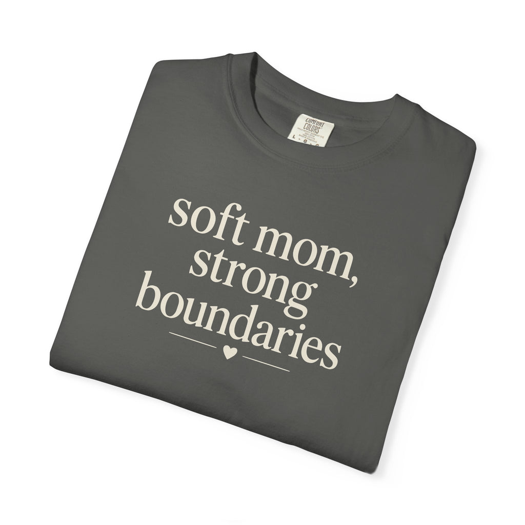 Soft Mom Strong Boundaries T-shirt
