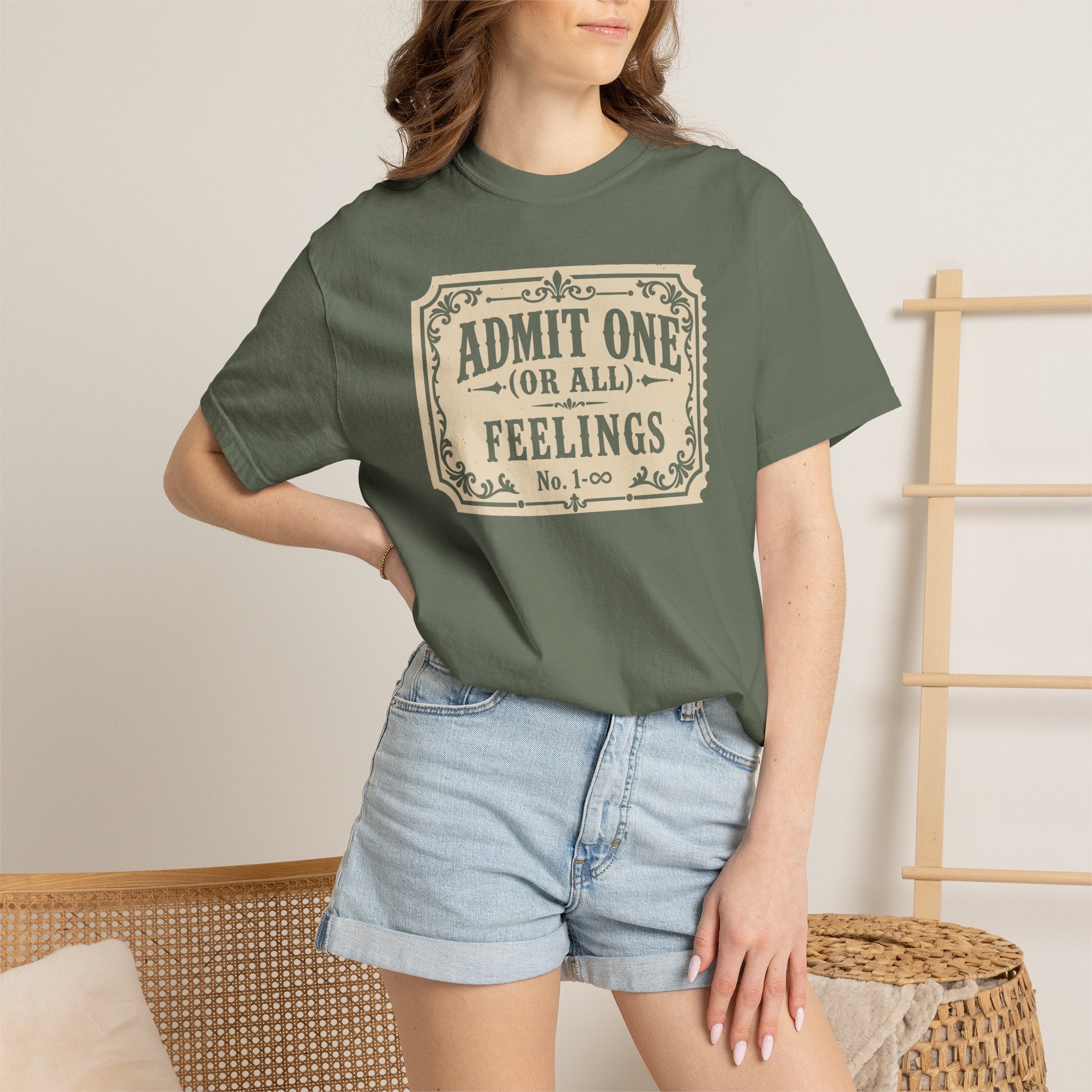 Admit One Or All Feelings T-shirt