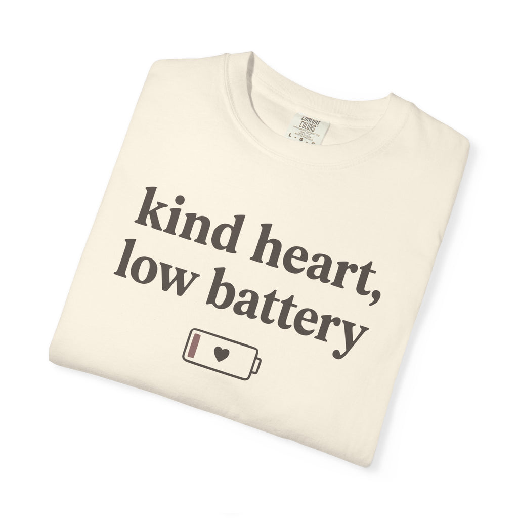 Kind Heart Low Battery T-shirt