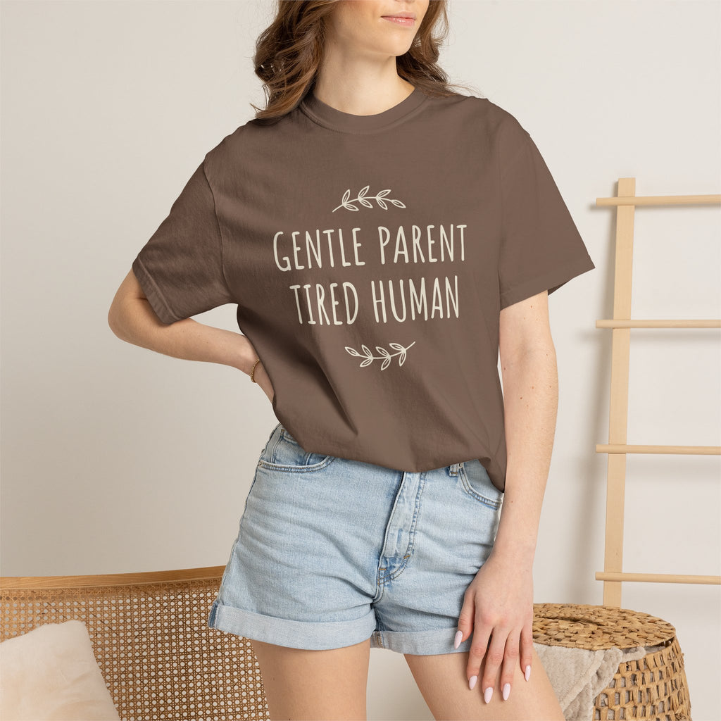 Gentle Parent Tired Human T-shirt