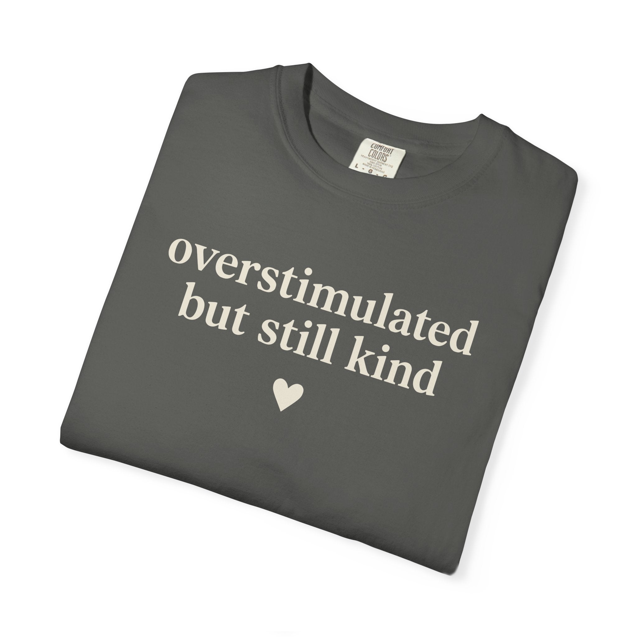 Overstimulated But Still Kind T-shirt
