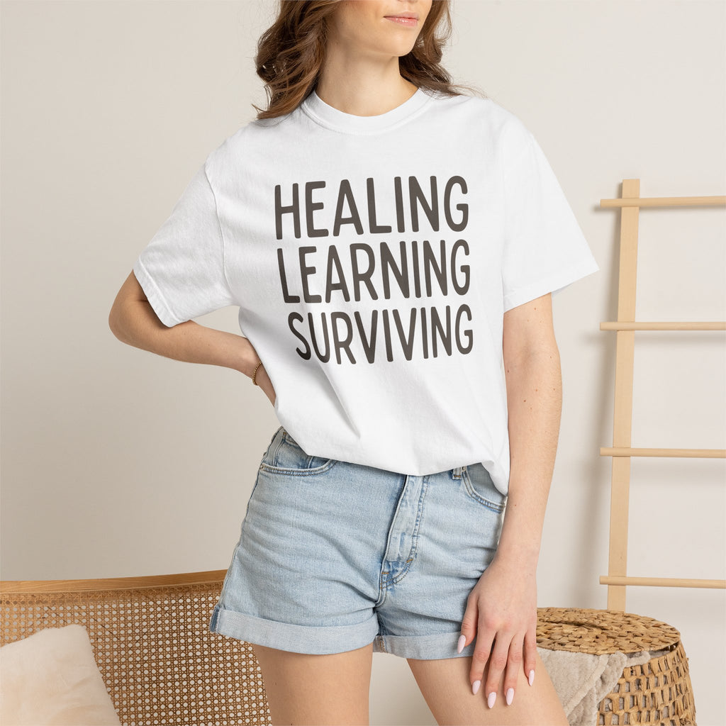 Healing Learning Surviving T-shirt