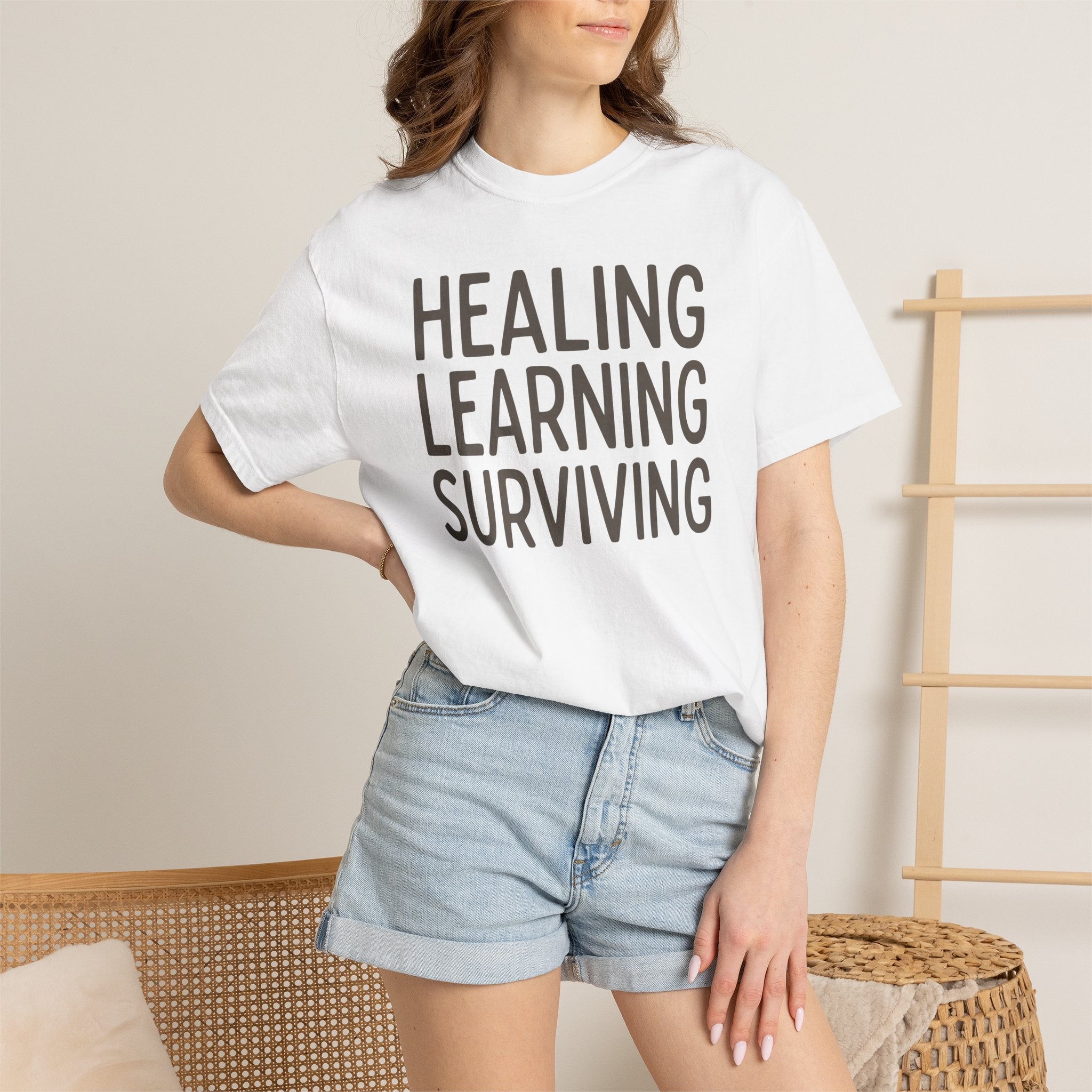 Healing Learning Surviving T-shirt
