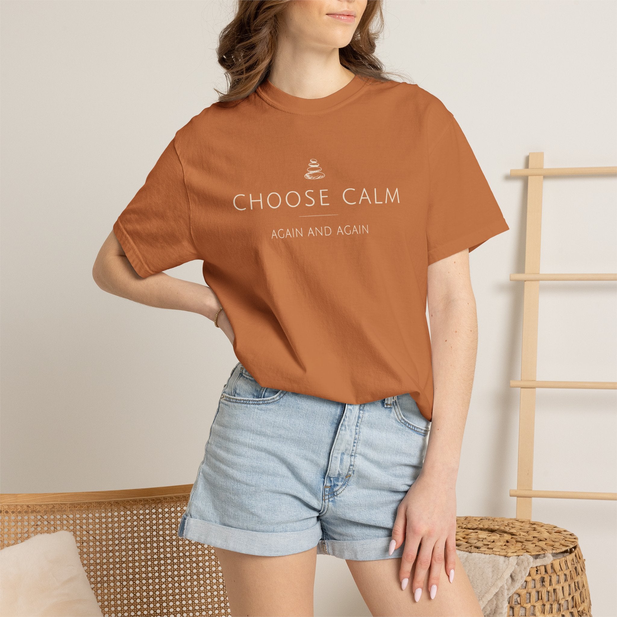 Choose Calm Again And Again T-shirt