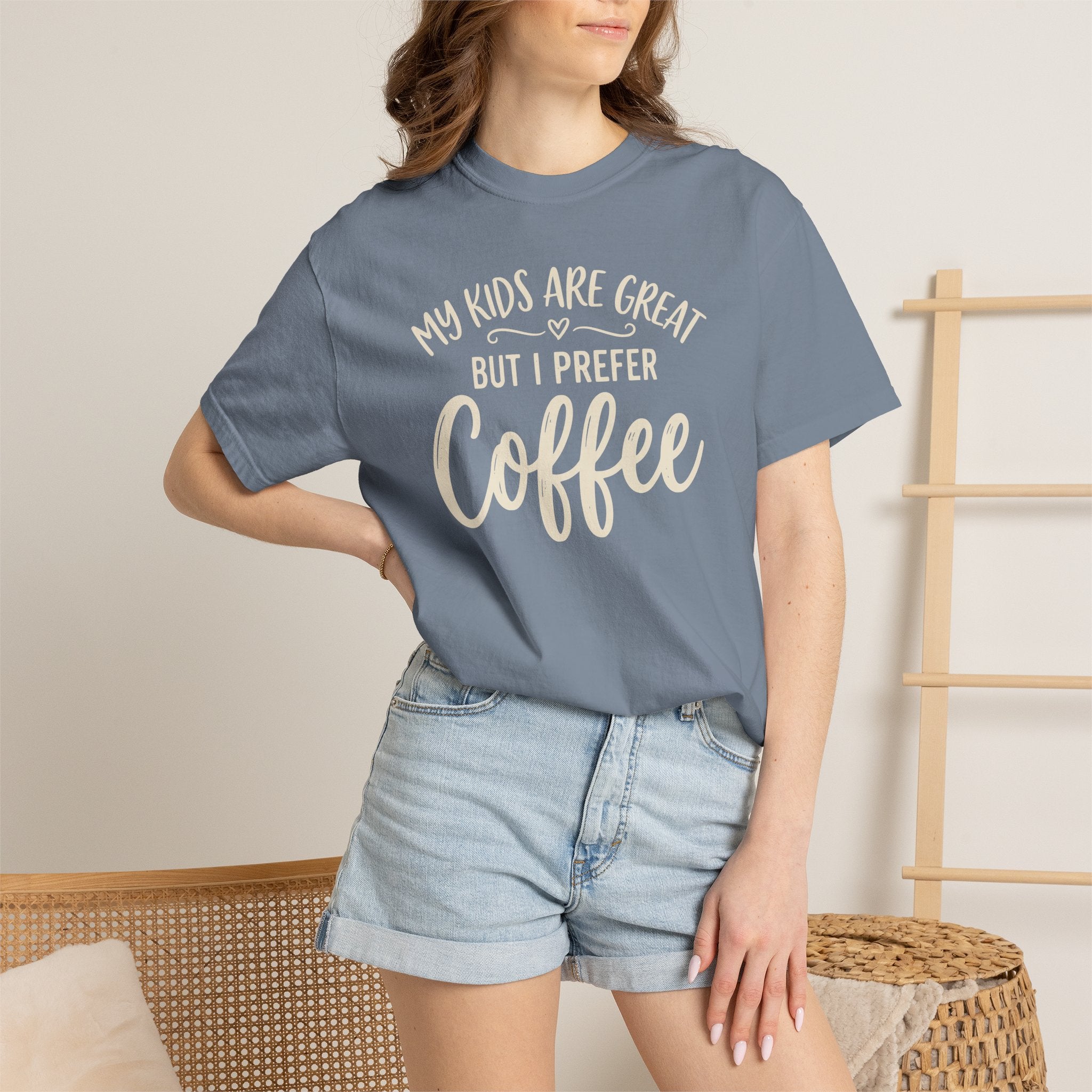 My Kids Are Great But I Prefer Coffee T-shirt